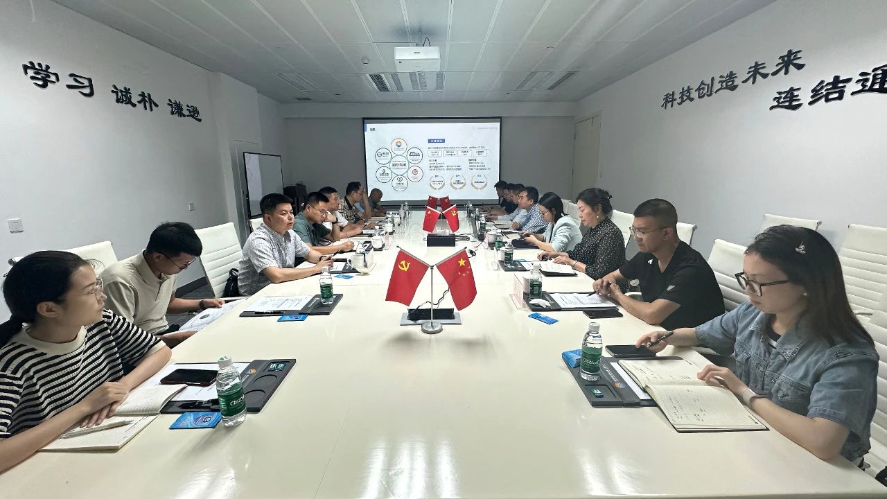 简讯┃江油市政府党组成员、副市长董黎黎一行莅临智网公司考察调研